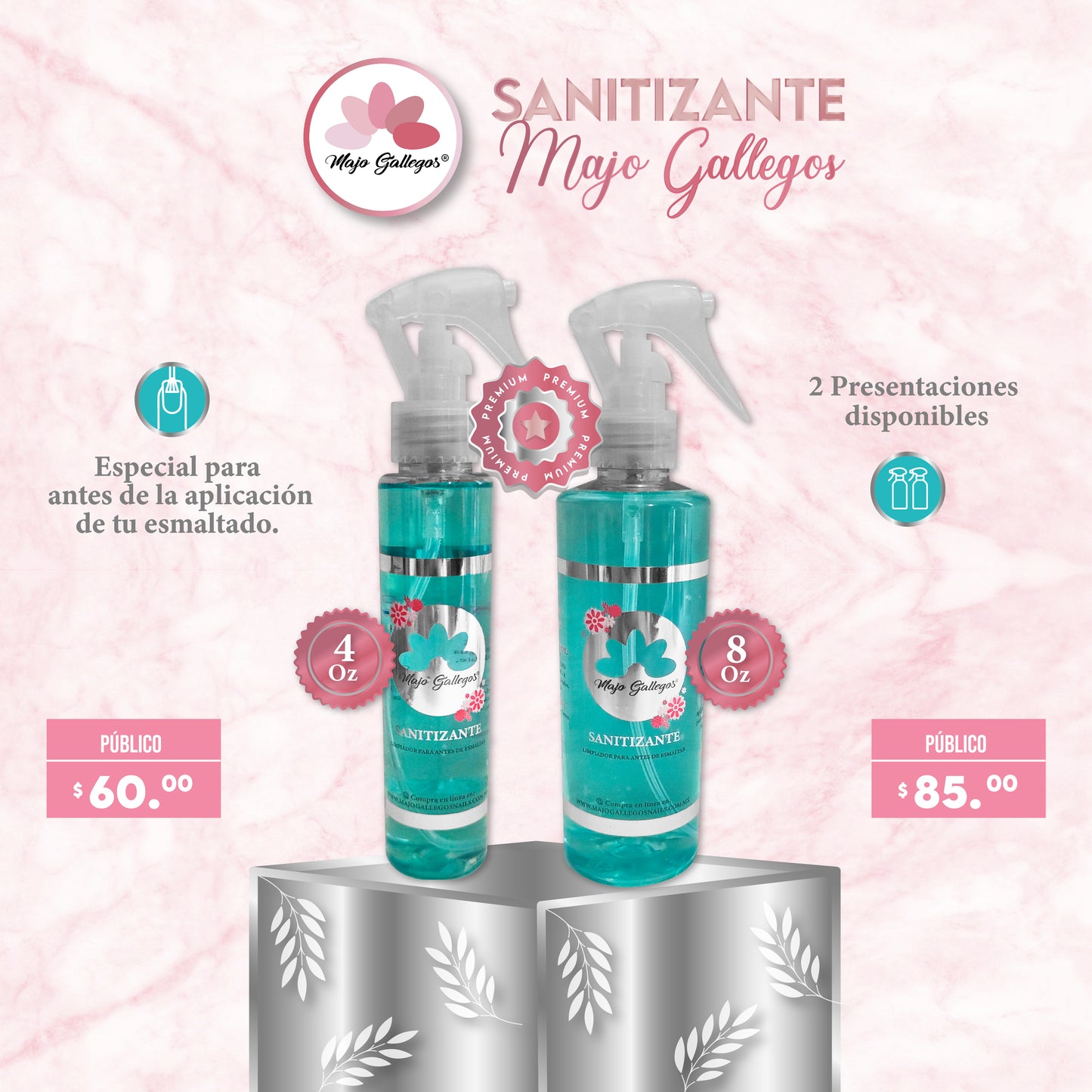 SANITIZANTES MAJO GALLEGOS