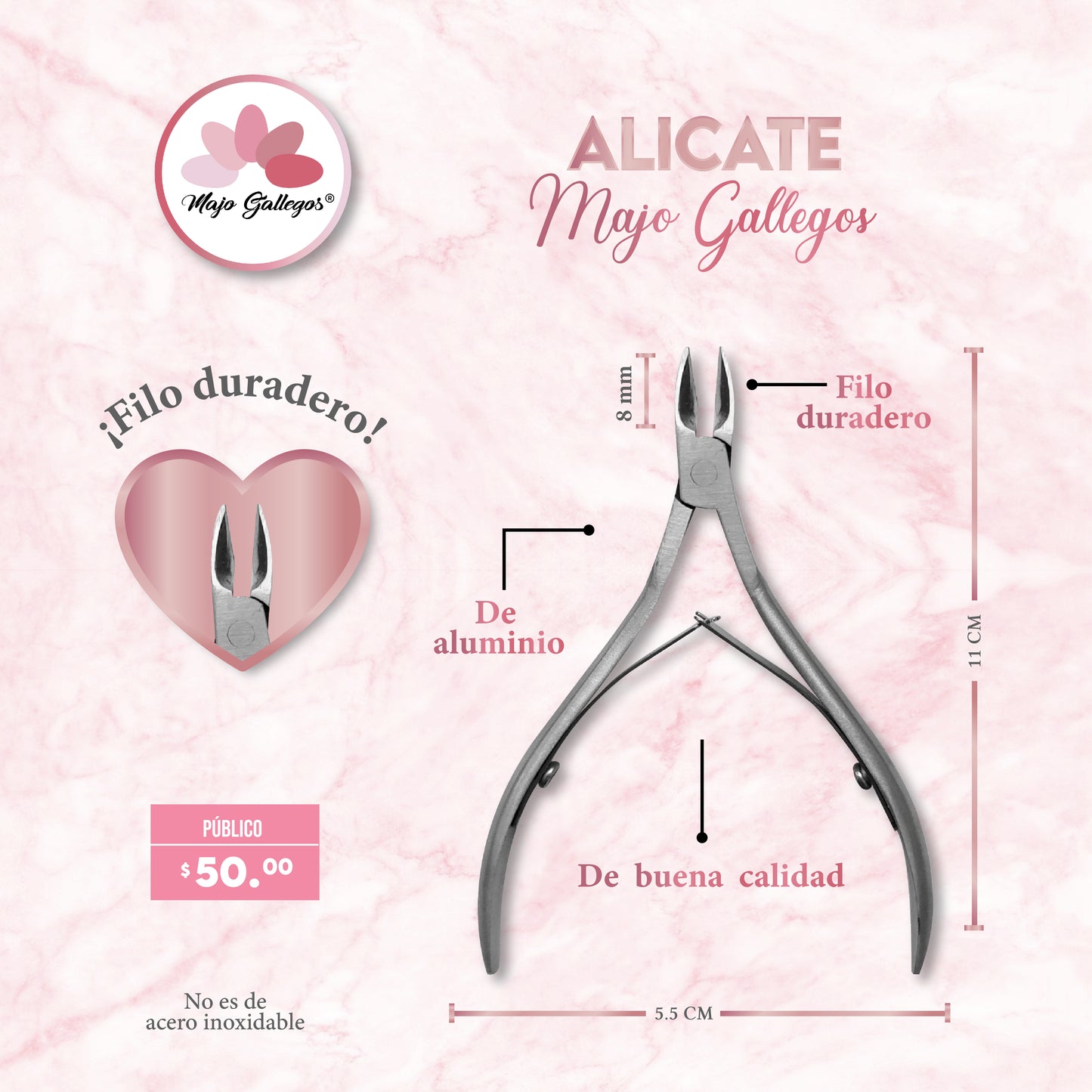 ALICATES SENCILLO MAJO GALLEGOS