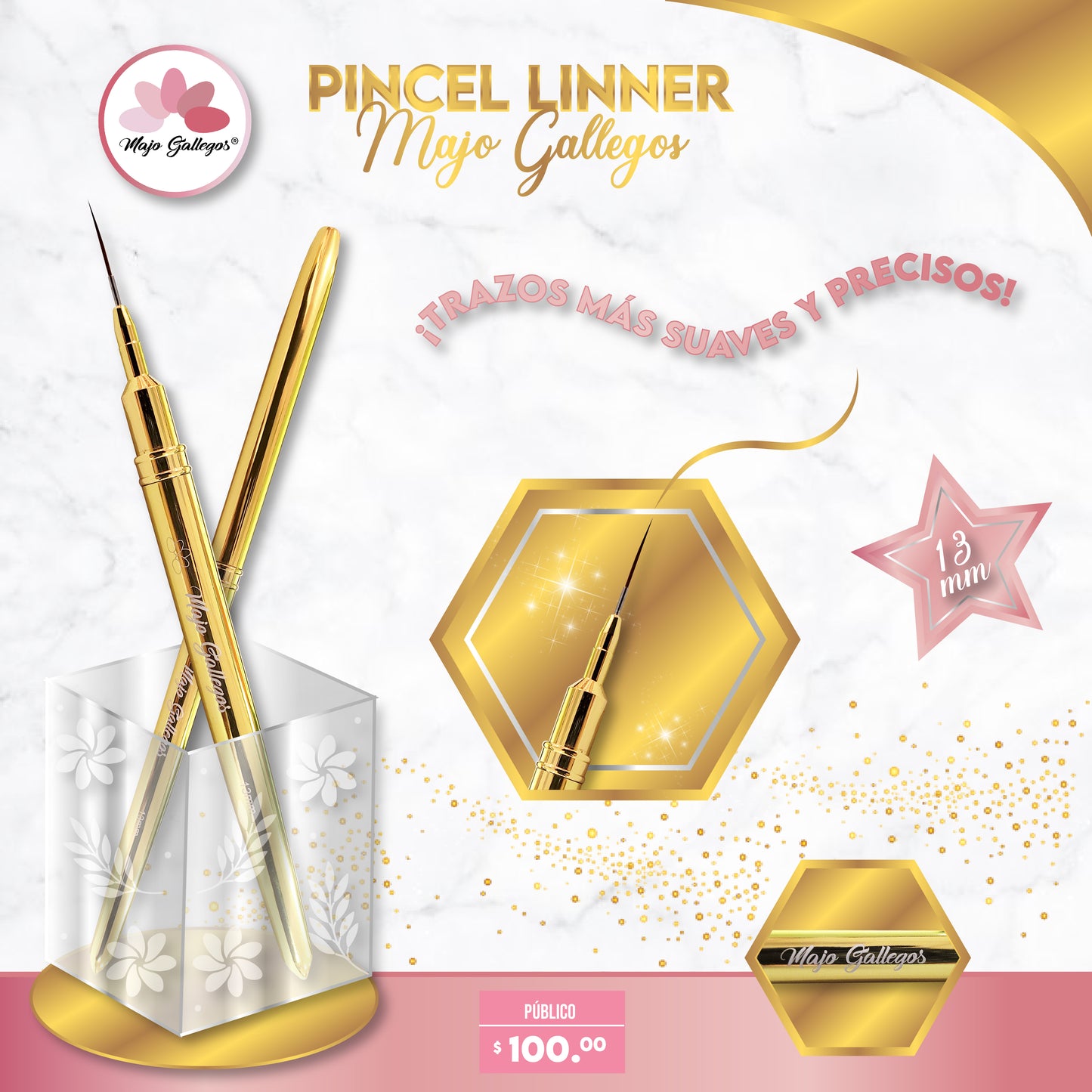 PINCEL LINNER MAJO GALLEGOS