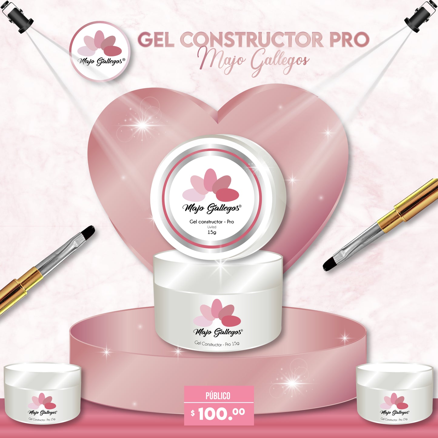 GEL CONSTRUCTOR PRO MAJO GALLEGOS