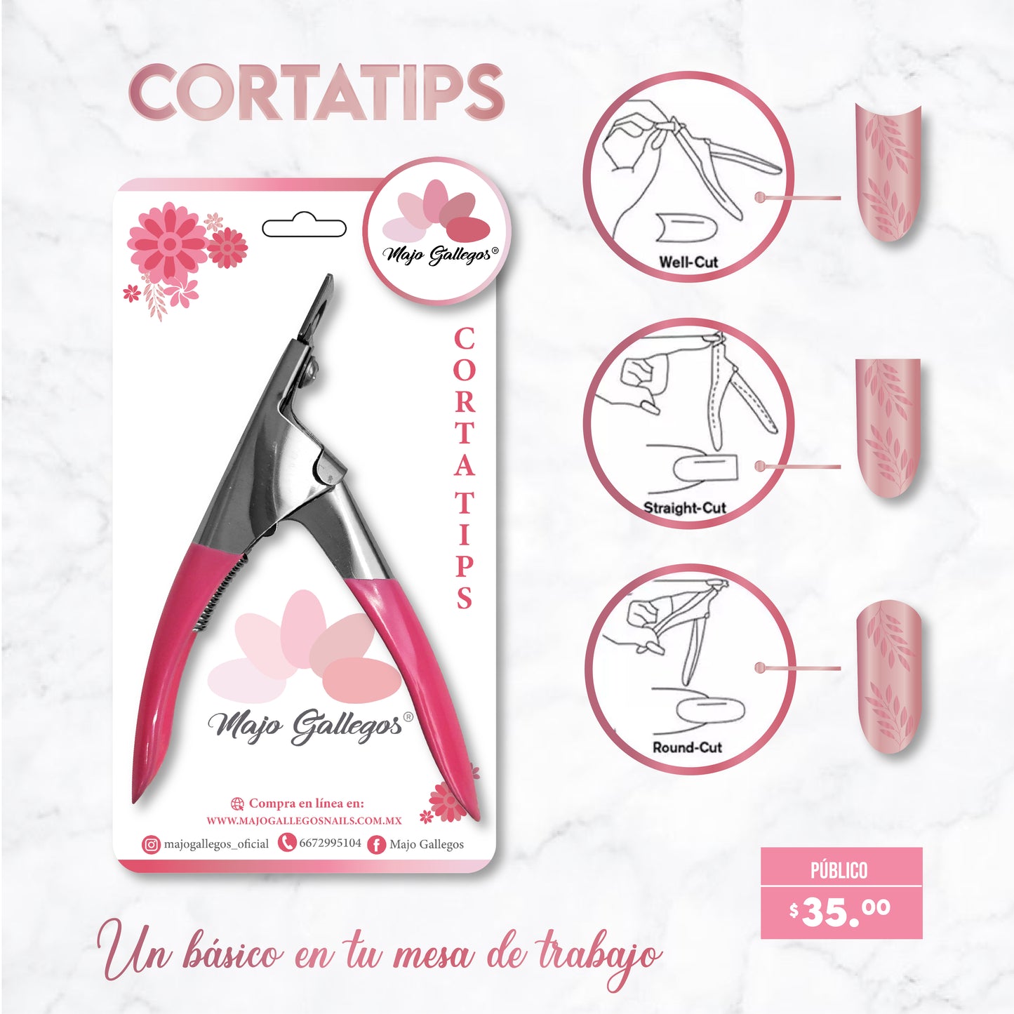 CORTA TIPS MAJO GALLEGOS