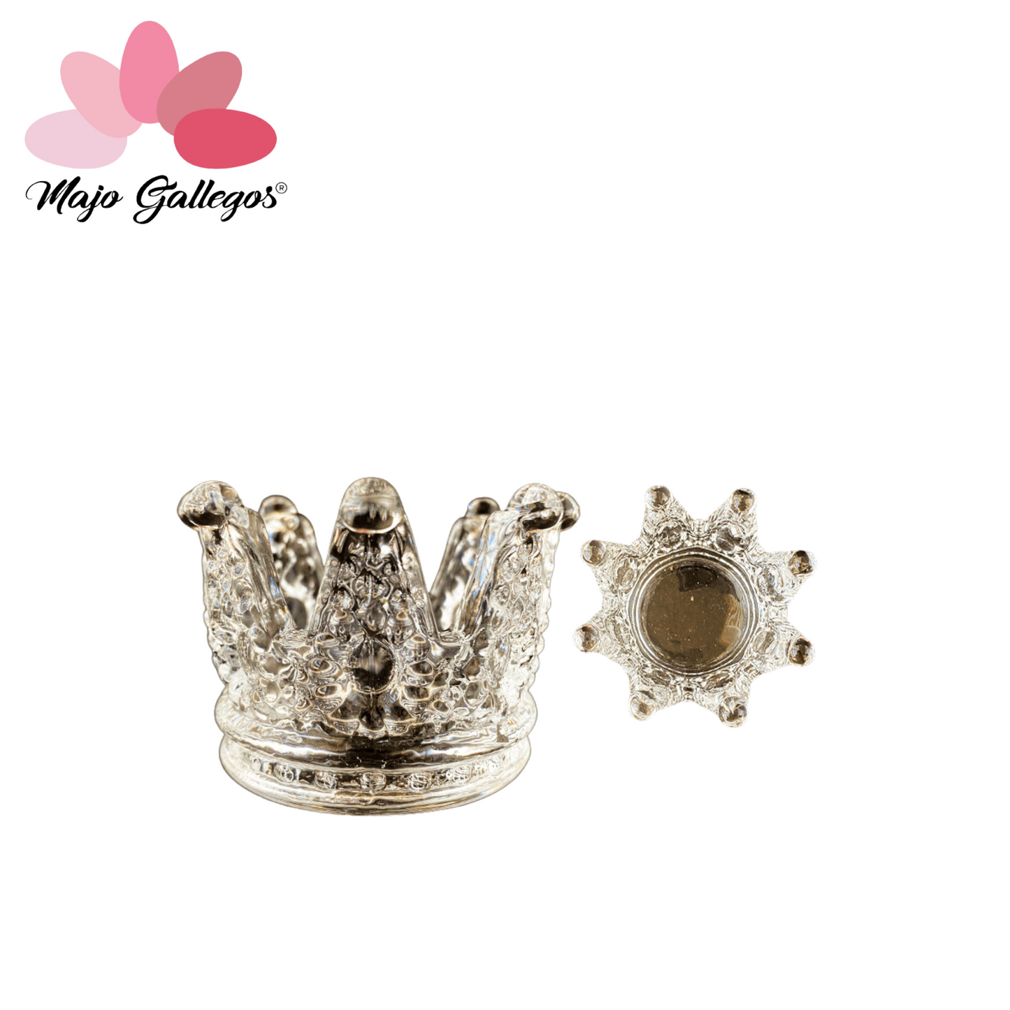 GODETE DE CORONA DE CRISTAL