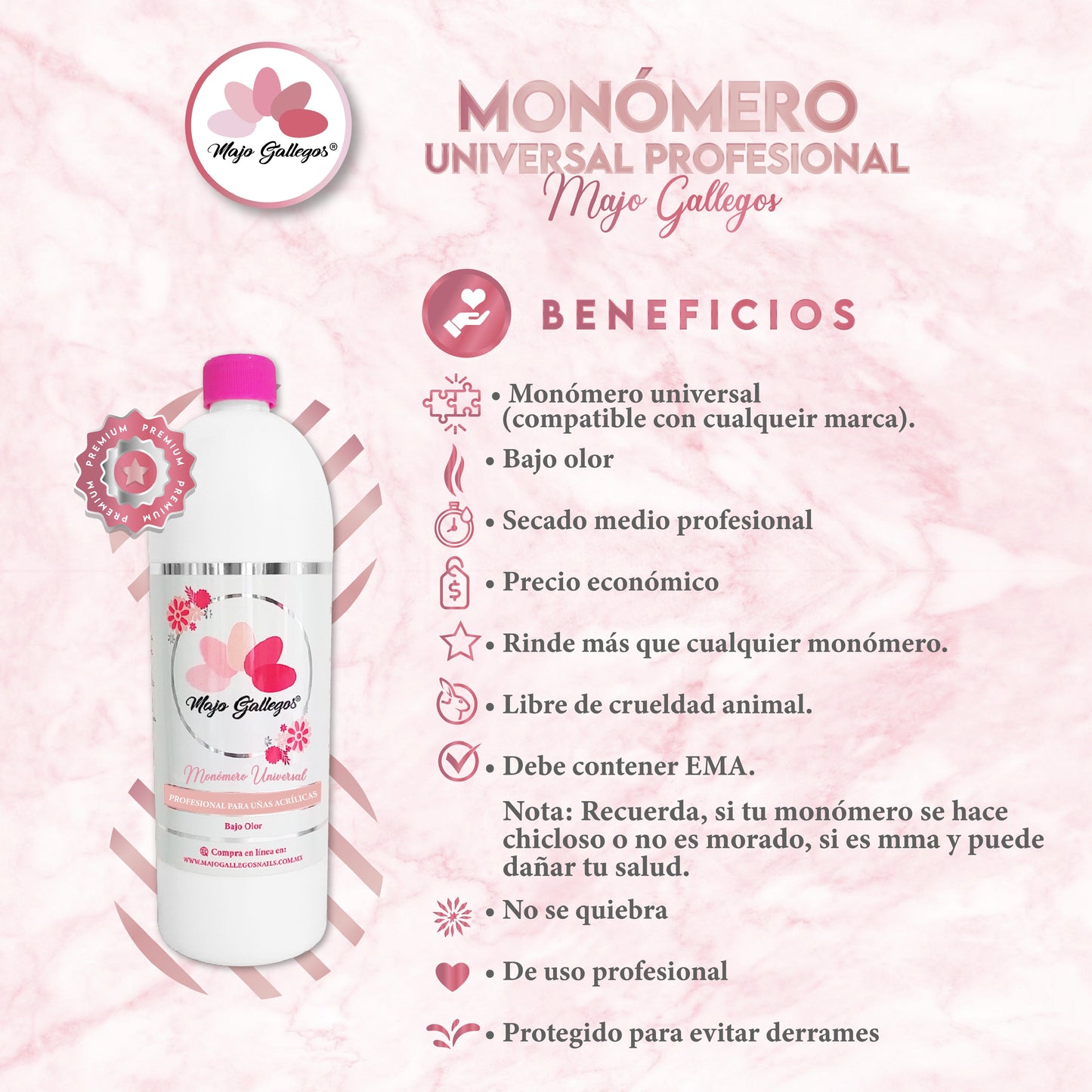 MONÓMERO UNIVERSAL MAJO GALLEGOS