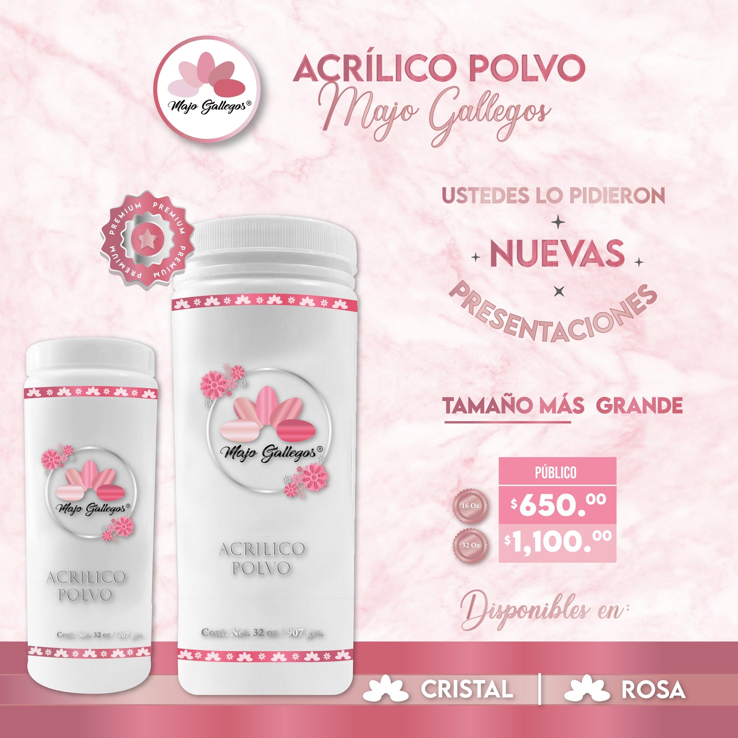 ACRÍLICOS BÁSICOS MAJO GALLEGOS