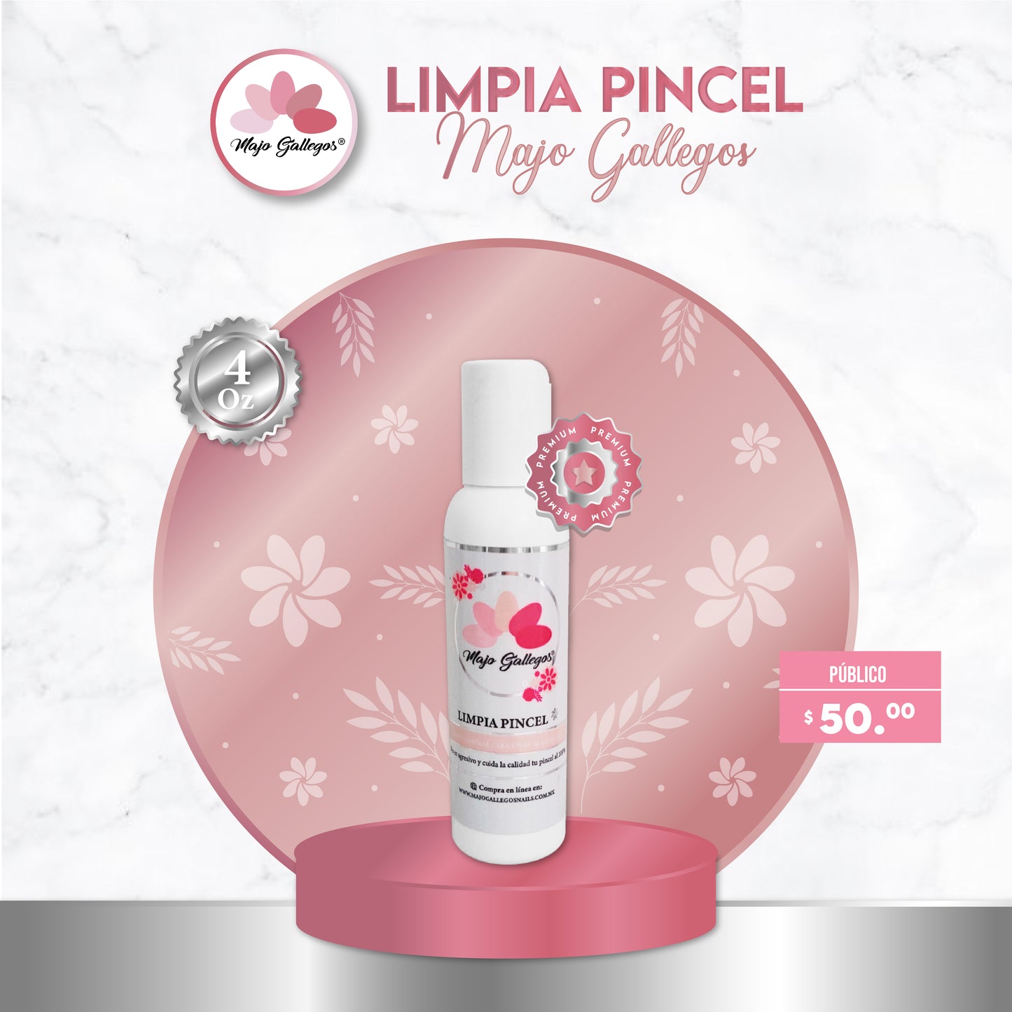 LIMPIA PINCEL MAJO GALLEGOS