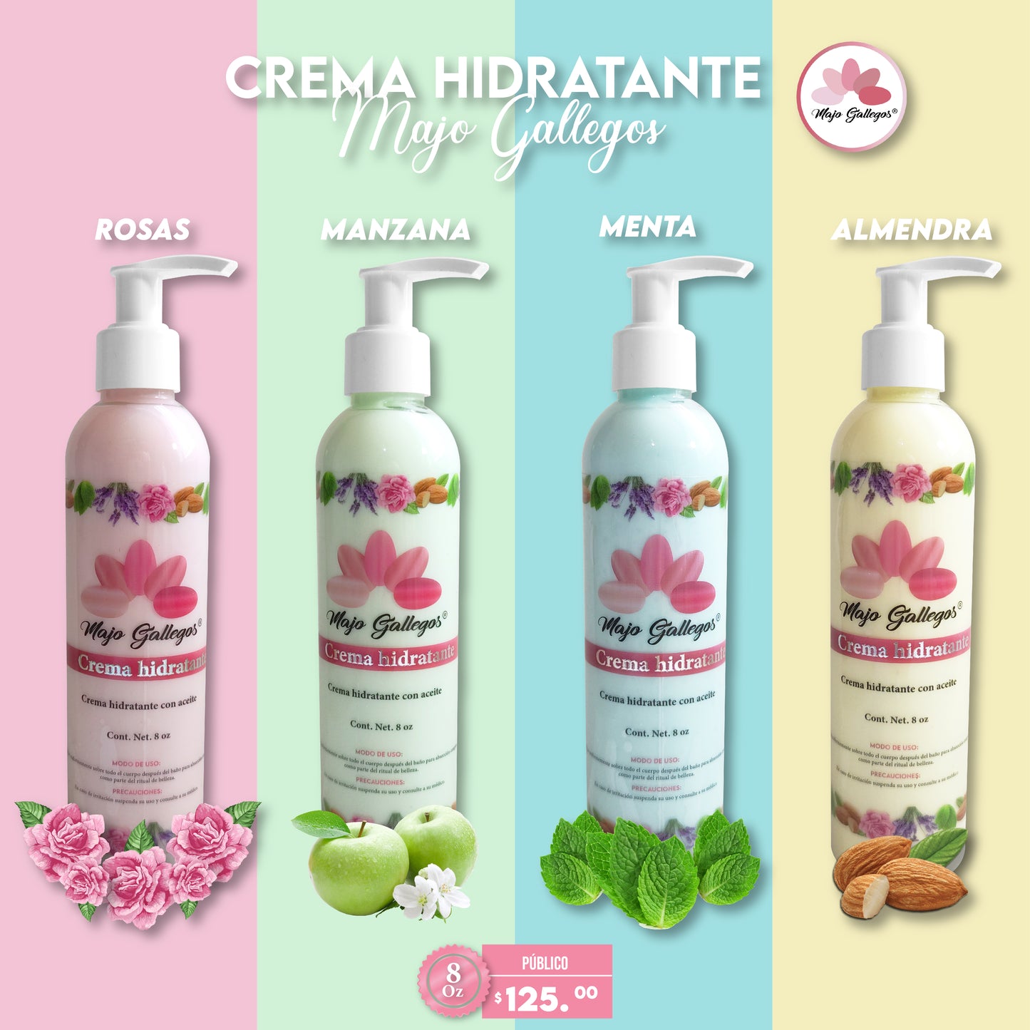 CREMA HIDRATANTE MAJO GALLEGOS
