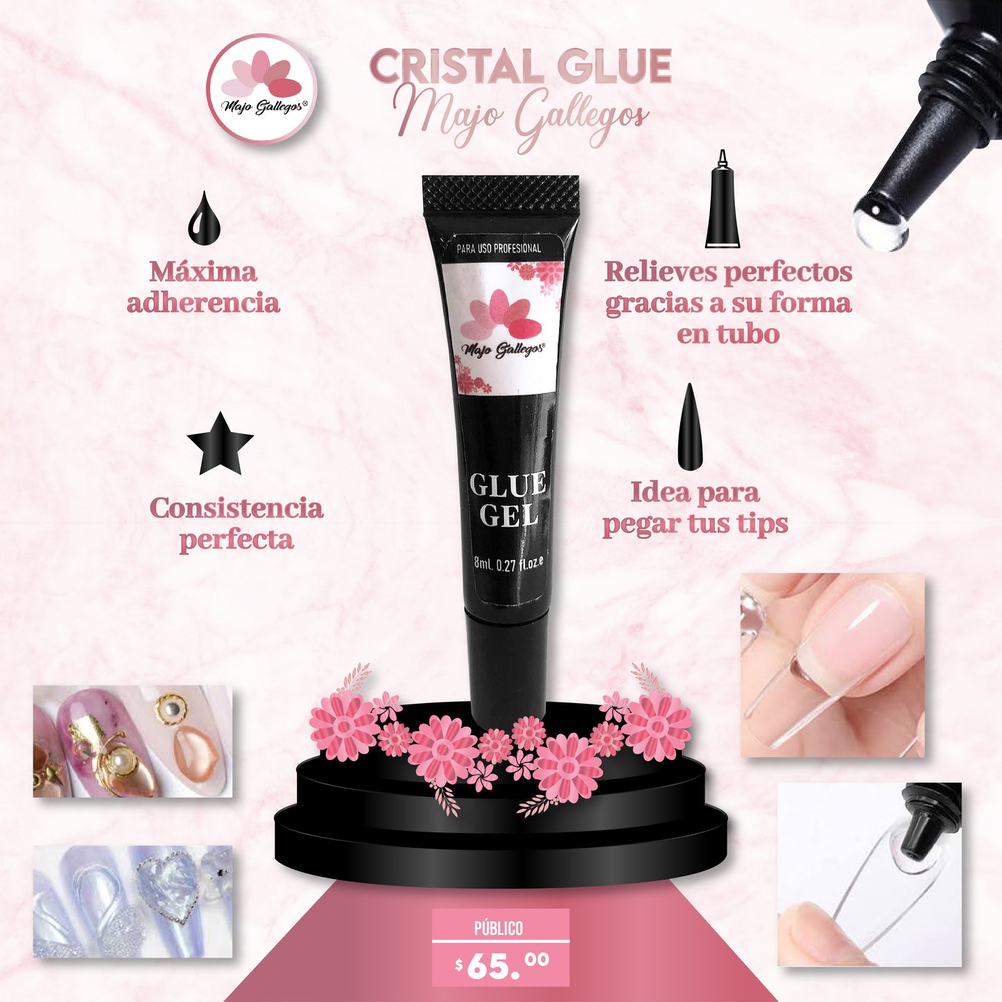 CRISTAL GLUE MAJO GALLEGOS