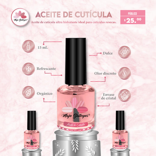 ACEITE PARA CUTICULA MAJO GALLEGOS