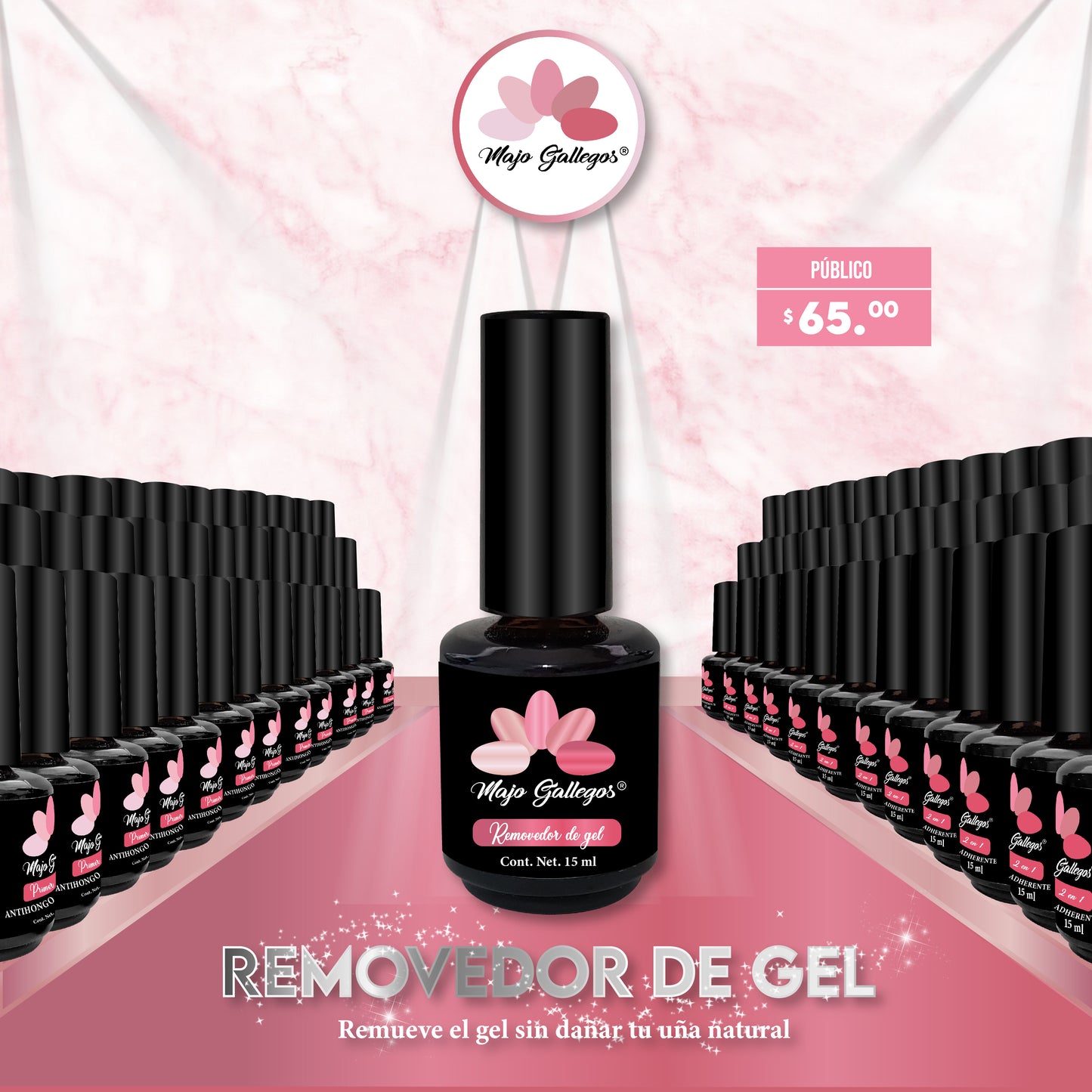 REMOVEDOR DE GEL MAJO GALLEGOS