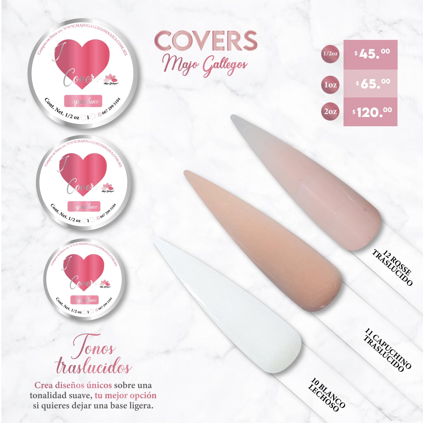 ACRÍLICOS COVER MAJO GALLEGOS